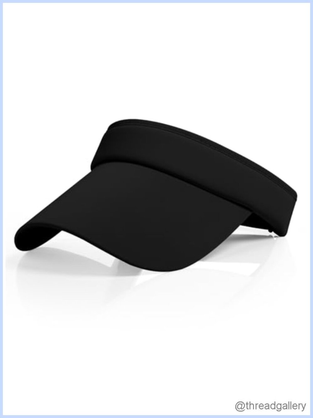 Adjustable Lightweight Wide Brim Sports Sun Visor Hat for Golf Tennis
